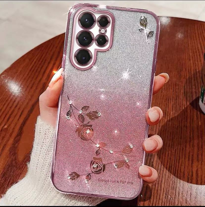 Samsung A52 Electroplating Gradient Glitter Case