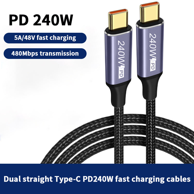 USB-C to USB-C Charging Cable – 0.5–3 m