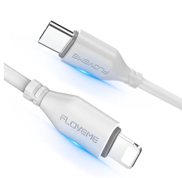 Floveme 1m Type-C to Lightning Fast Charging Cable