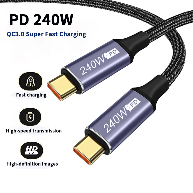 USB-C to USB-C Charging Cable – 0.5–3 m