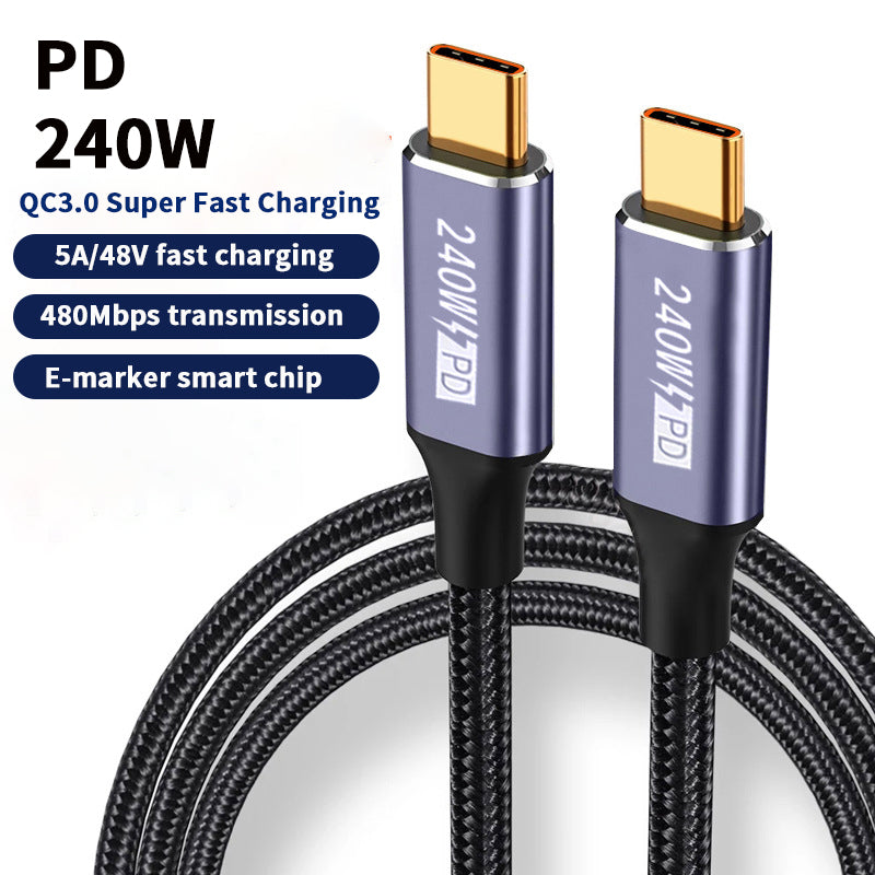 USB-C to USB-C Charging Cable – 0.5–3 m