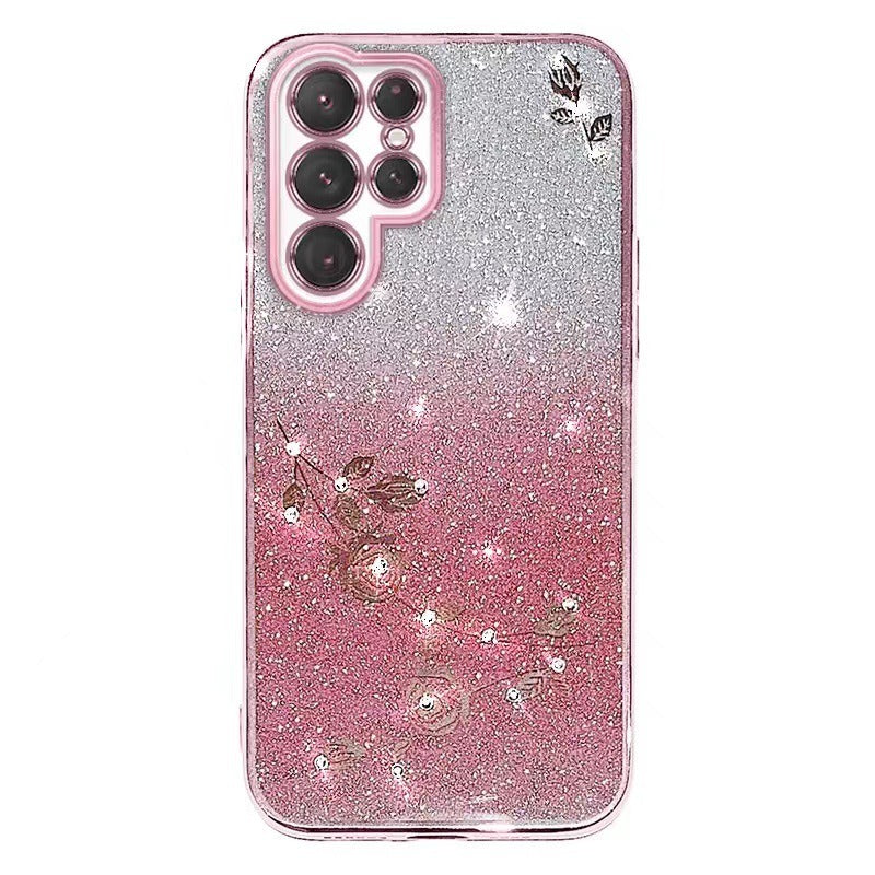Samsung A52 Electroplating Gradient Glitter Case